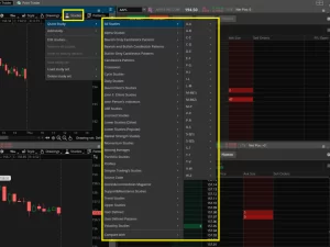 herramienta de estudios thinkorswim